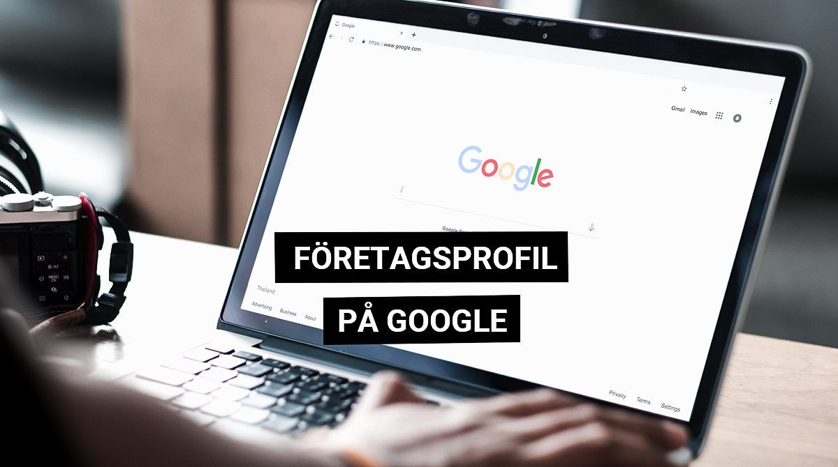 Dator med Google uppkopplat