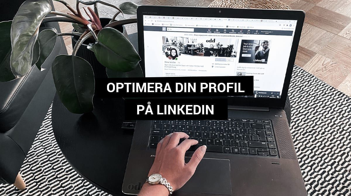 Optimera din profil på LinkedIn