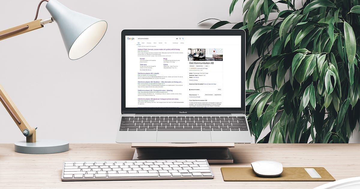 Har du koll på hur företaget presenteras på Google?