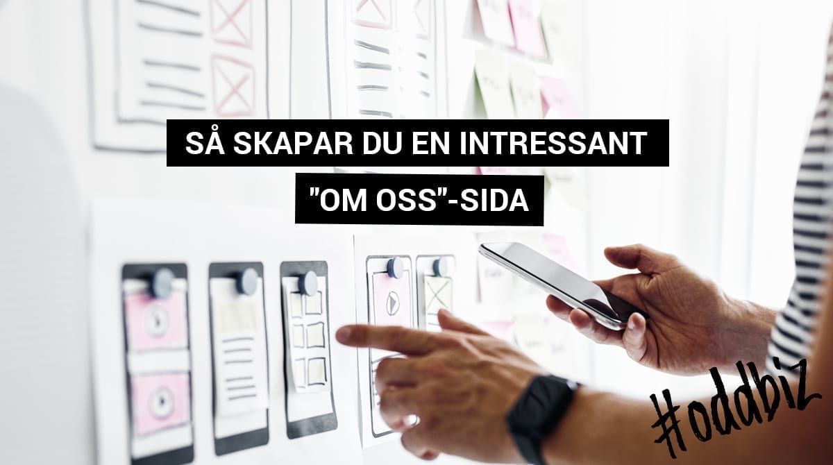 Så skapar du en intressant och läsvärd ”Om oss”-sida