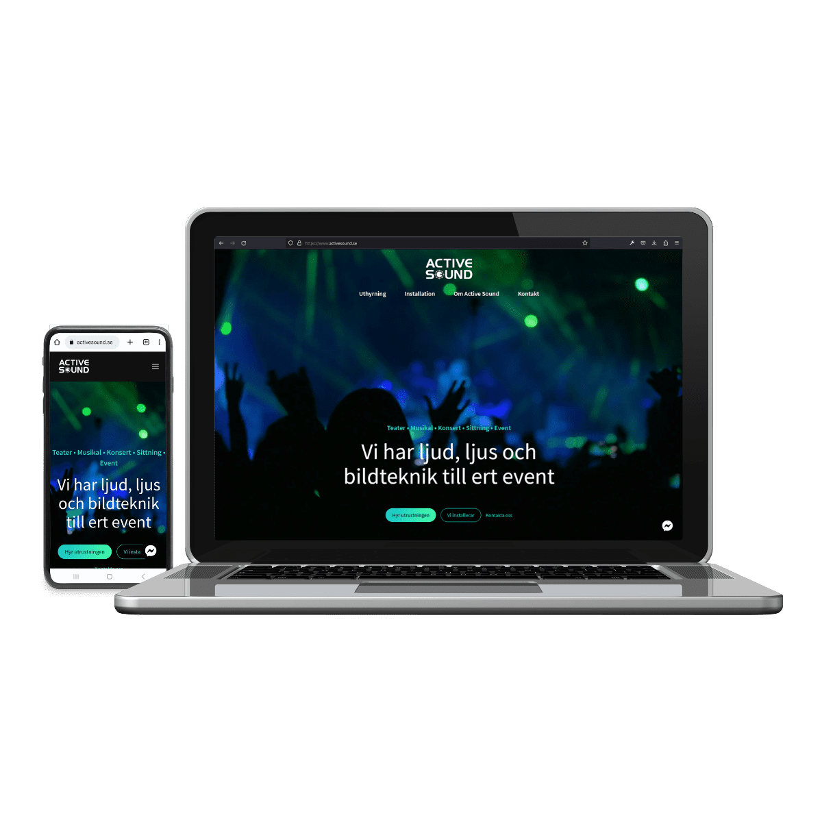 Webbplats till Active Sound