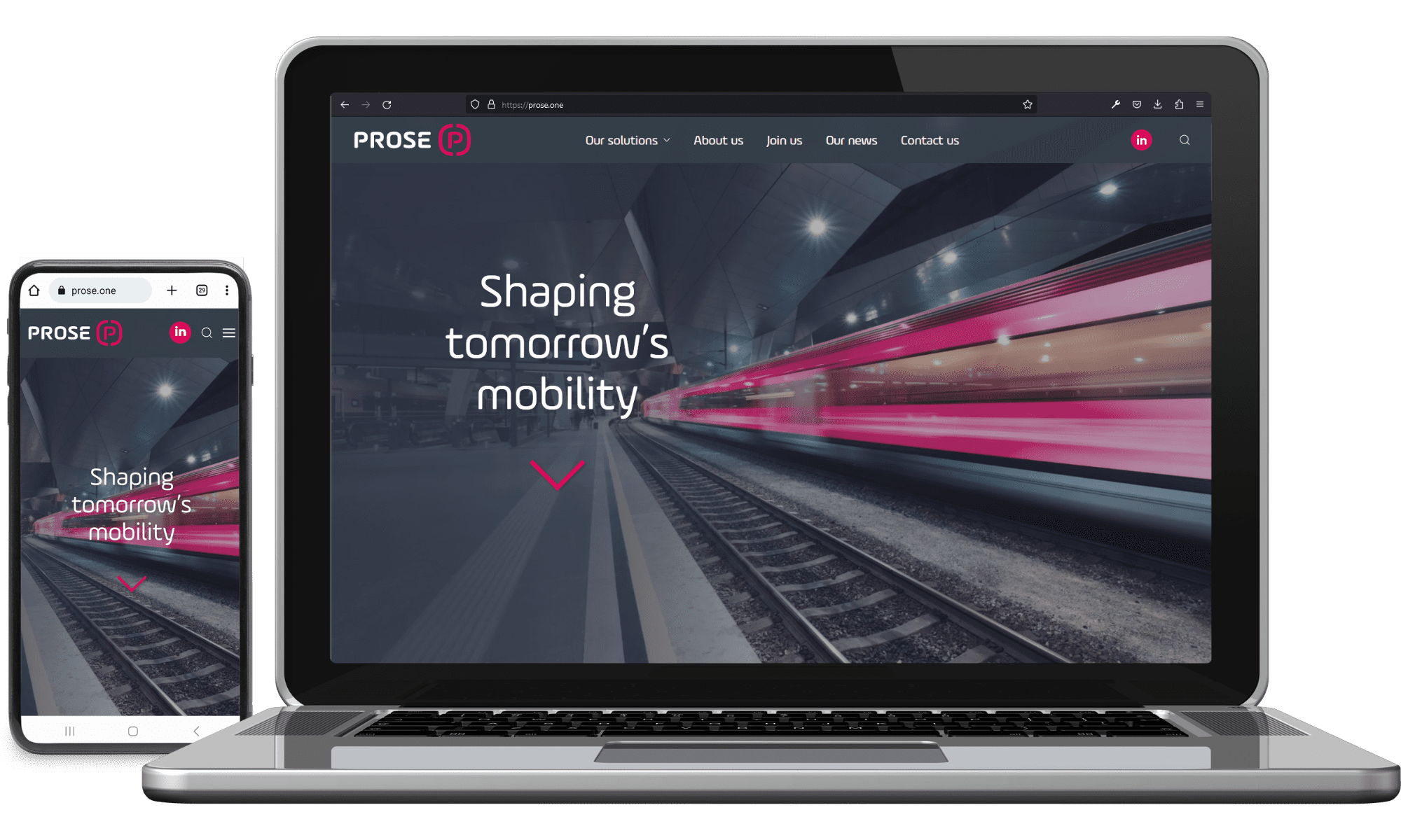 Webbplats till Prose