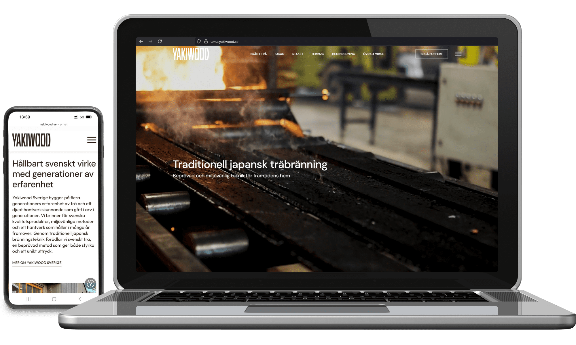 Webbplats till Yakiwood